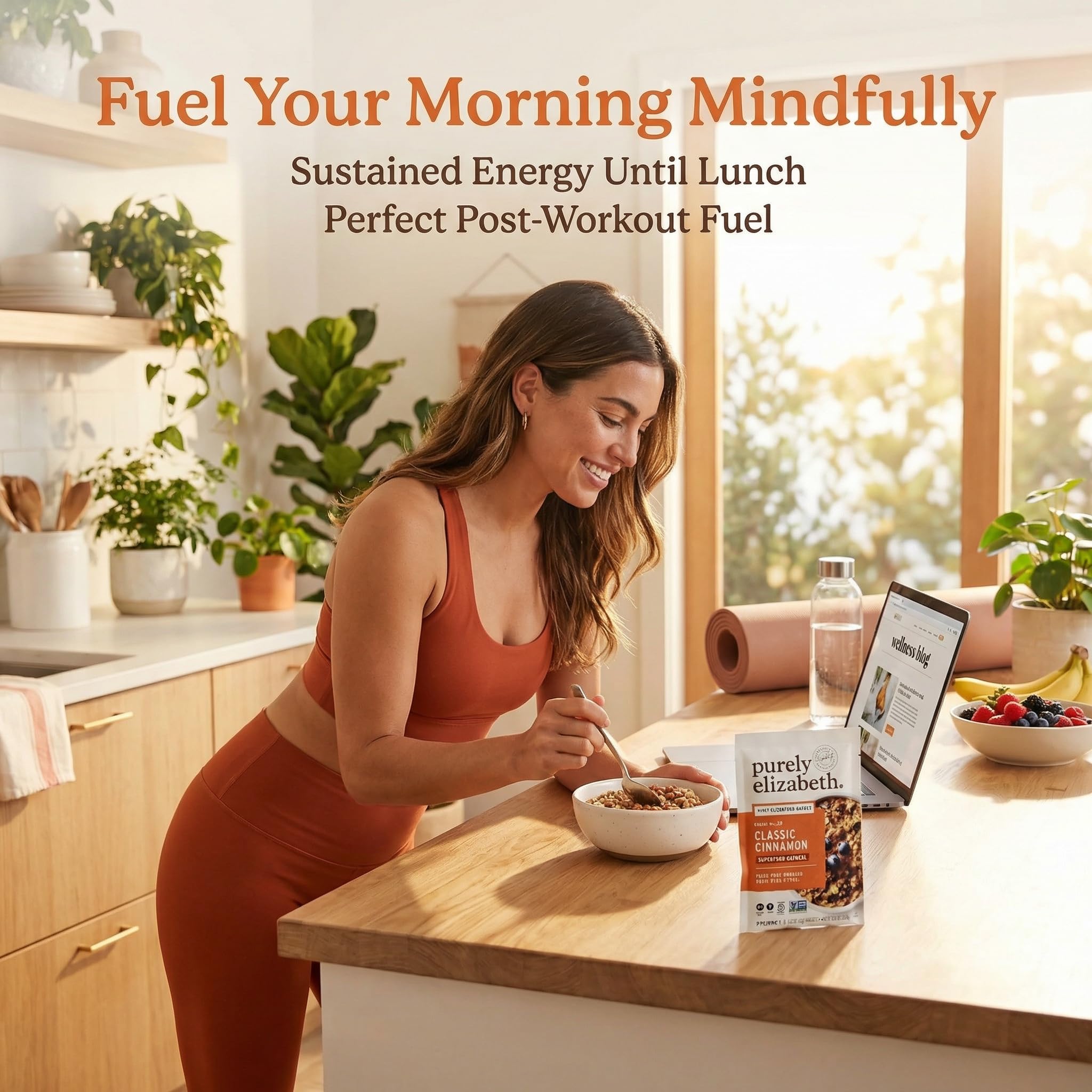 Superfood Vegan Oatmeal Classic Cinnamon - 9.12 Oz - Pack of 2 - Cereal Oatmeal for Breakfast - Oatmeal Instant Protein Cereal - Ebt Eligible Food