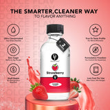 Dolce Flav Strawberry Extract - 2 Ounce Oil-Soluble Kosher, Sugar-Free, Concentrated Berry Flavor for Candy, Chocolates & Desserts, Includes Measured
