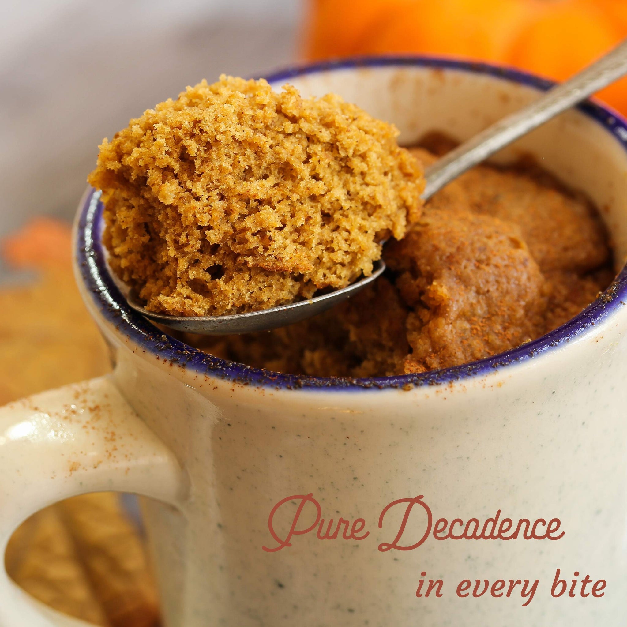 Sweet Logic Keto Dessert Mug Cake Mixes - Pumpkin Spice - Low Sugar - Gluten-Free - Low Carb - Diabetic-Friendly Sweets - Natural Ingredients - High Protein - Delicious Keto Treats (4 Pack)