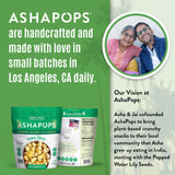 AshaPops Vegan Cheese Flavored Popped Water Lily Seeds, 1 oz (Pack of 6) - Gluten-Free, Vegan, Paleo, Nut-Free, Corn-Free, Soy-Free, Non-GMO