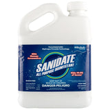 Powerbuilt SaniDate Disinfectant Solution (64Oz) kills 99.9% of viruses, bacteria and germs works with Saniflow Sprayer - 647731