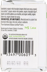 Moo Chocolate Organic Milk Chocolate Rice Crisps Bar, 0.7 OZ