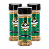 All Purpose Reduced Sodium Seasoning - Gluten Free - Sugar Free - 3 pack of 4.3 oz - A-Rent-A-Chef All Natural - Made in the USA - Proudly Made in