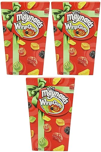 Wine Gums Carton (400g / 14.1oz) Set of 3
