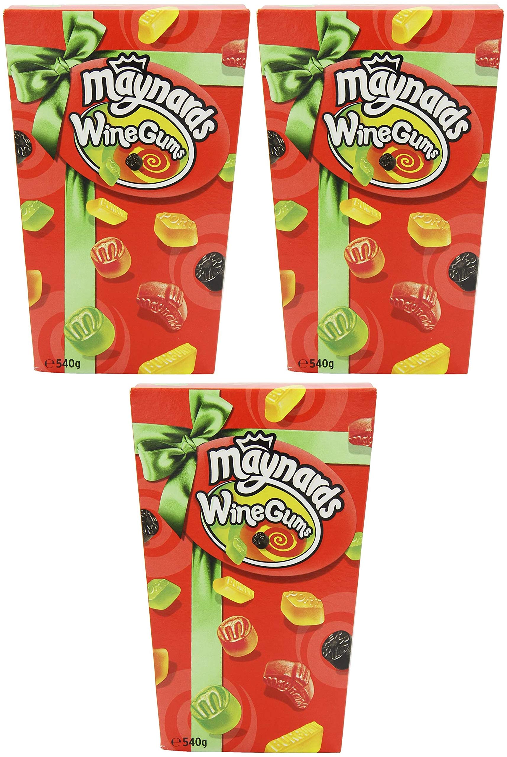 Maynards Wine Gums Carton (400g / 14.1oz) - SET of 3
