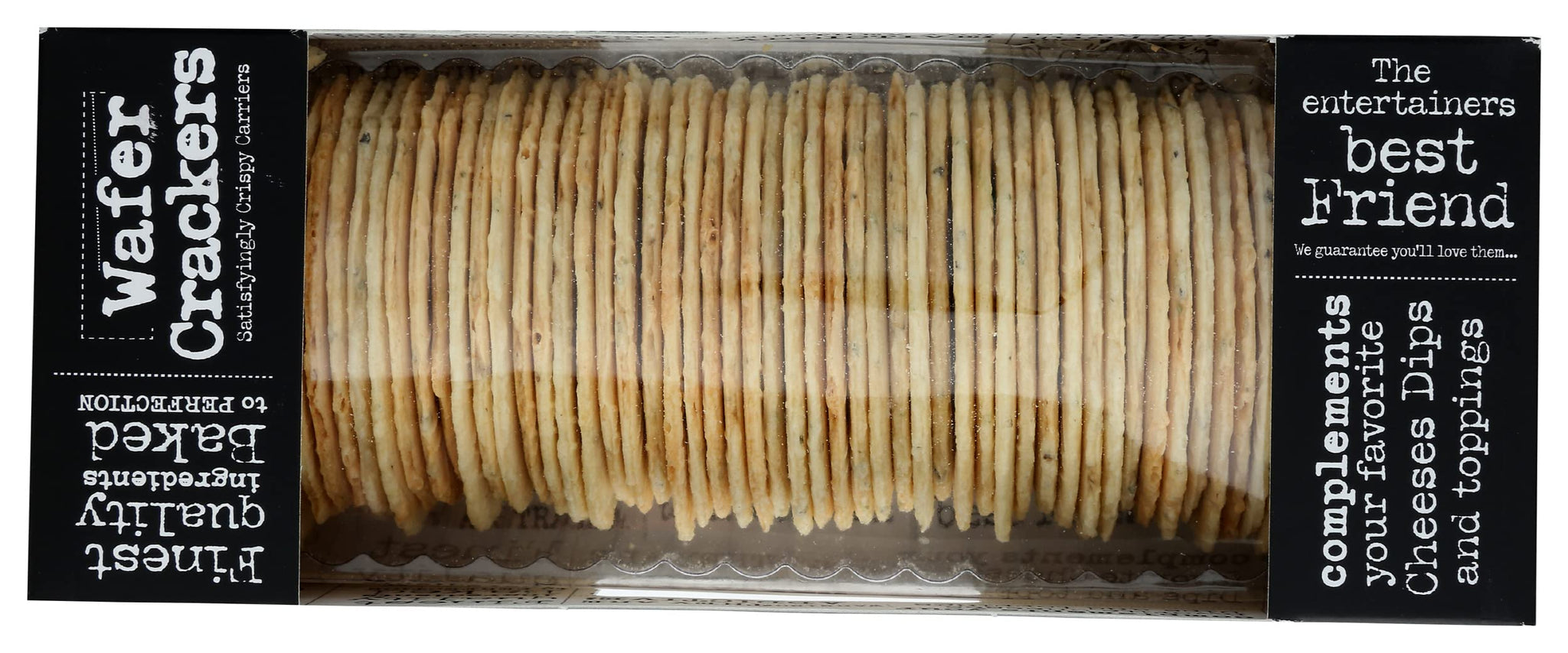 Olinas Bakehouse, Cracker Wafer Pepper, 3.5 Ounce