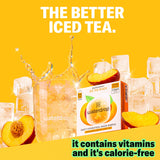 Waterdrop Hydration Cubes With Vitamin C, B Vitamins and Electrolytes, 3 Iced Tea Flavor Electrolyte Variety Pack, Flavored Water Enhancer Cubes