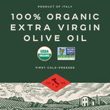 Bionaturae Extra Virgin Olive Oil - Organic Olive Oil, Non-GMO, USDA Certified Organic, Recyclable Glass, 100% Authentic Italian Olive Oil, Made in
