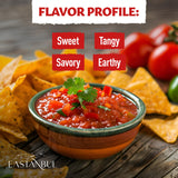 Eastanbul Tomato Powder, Tomato Powder For Cooking, Ground Pure Dried Seasoning, Flavor Enhancing%100 Natural, Everyday Use, Top Culinary Grade