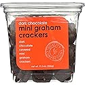 Nassau Candy, Dark Chocolate Mini Grahams, 11.5 Ounce
