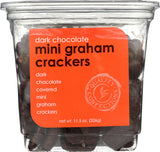 Nassau Candy, Dark Chocolate Mini Grahams, 11.5 Ounce