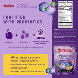 Mariani Probiotic Prunes Pitted Unsweetened, 30oz - Bulk Dried Fruits No Sugar Added - California Dried Prunes Pitted Unsweetened - Supports Healthy