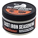 Walrus Oil - Cast Iron Seasoning, Protect and Season Cast Iron Cookware, Prevents Rust, Works on Griddles, Pans, Pots, ands Skillets, Fortified