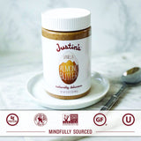 Justin's Vanilla Almond Butter, Gluten-free, Non-GMO, Vegan, Sustainably Sourced, 16 Ounce Jar