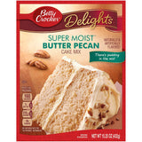 Betty Crocker Supermoist Cake, Butter Pecan, 15.25-Ounce (Pack of 4)