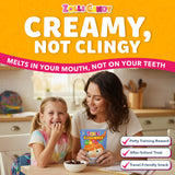 Zolli Caramelz Sugar-Free Candy - Creamy, Chewy, Dye-Free, Keto & Diabetic-Friendly Healthy Candy, Dentist-Approved Treats for Kids, 3 oz