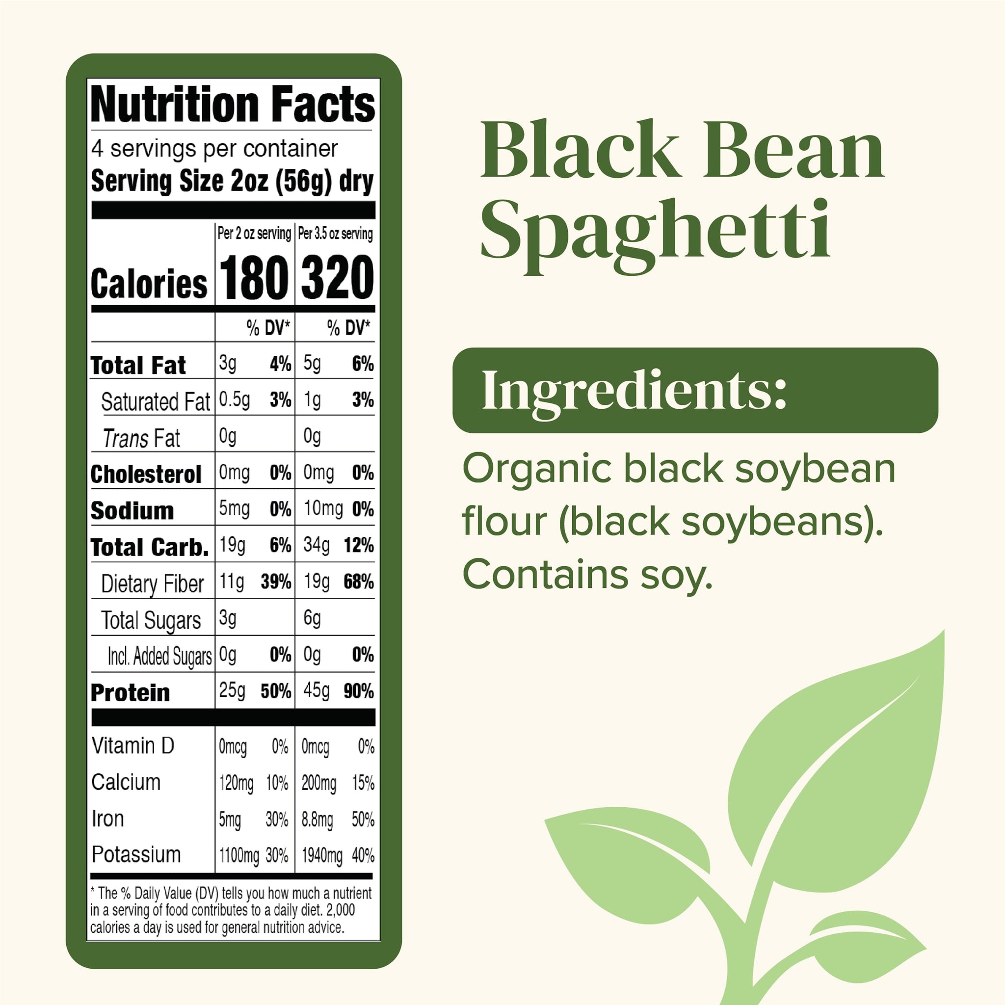 Explore Cuisine Organic Black Bean Spaghetti - Spaghetti - Case Of 6-8 Oz.