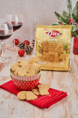 Dux Holiday Sweet Cookies, Bag of Festive Christmas-Shaped Cookies, 7.7 oz