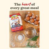 Cento Anna Tipo 00 Flour, 11 Lbs., Extra Fine, Unbleached, Soft Wheat Flour, Perfect for Pizza Crust, Pasta & Bread, Grown and Processed in Italy