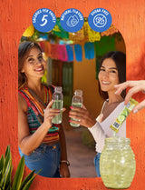 Klass Aguas Frescas, Powdered Drink Mix, 40 Singles Zero Sugar & Caffeine-Free Powder Packets, Water Drink Mix, Flavor: Cucumber Limeade - 5 Calories
