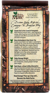 The Mate Factor Organic Dark Roast Yerba Mate, 12 OZ