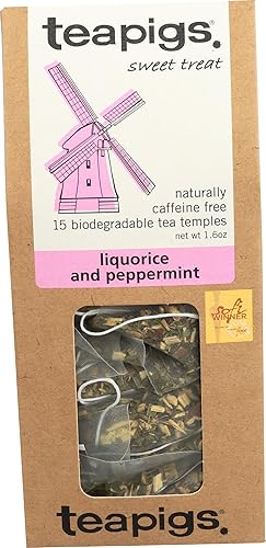 Teapigs, Tea Liquorice And Peppermint, 15 Count