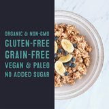Wella Cereal Oatmeal Alternative, Gluten-Free Breakfast Hot Cereal, Grain-Free Paleo Organic Vegan High Protein Superfood, Plant-Based Non-GMO, Low in