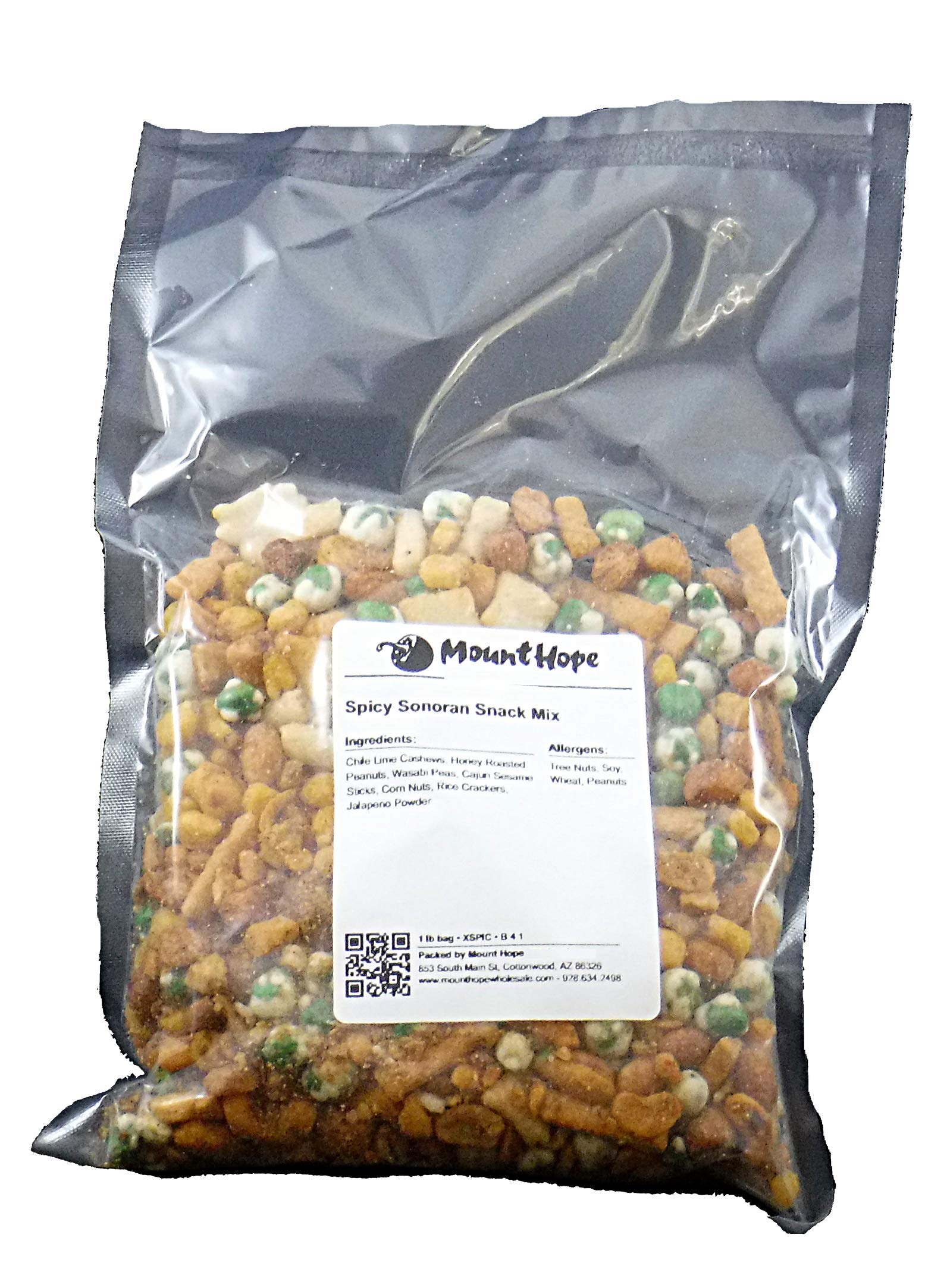Spicy Sonoran Snack Mix - Spicy Trail Mix Bulk Spicy Snacks - Gives an Asian Wasabi mix & Tex Mex Snack Mixes & Spicy Cajun Mix Pick Up with a Hint