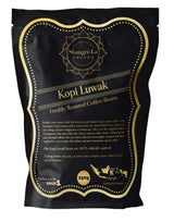 Shangri-La Coffee - Wild Kopi Luwak Coffee Whole Beans - Ethically Sourced - 250 Grams (8.8oz) (Other Weights & Bean Types Available) - Produce