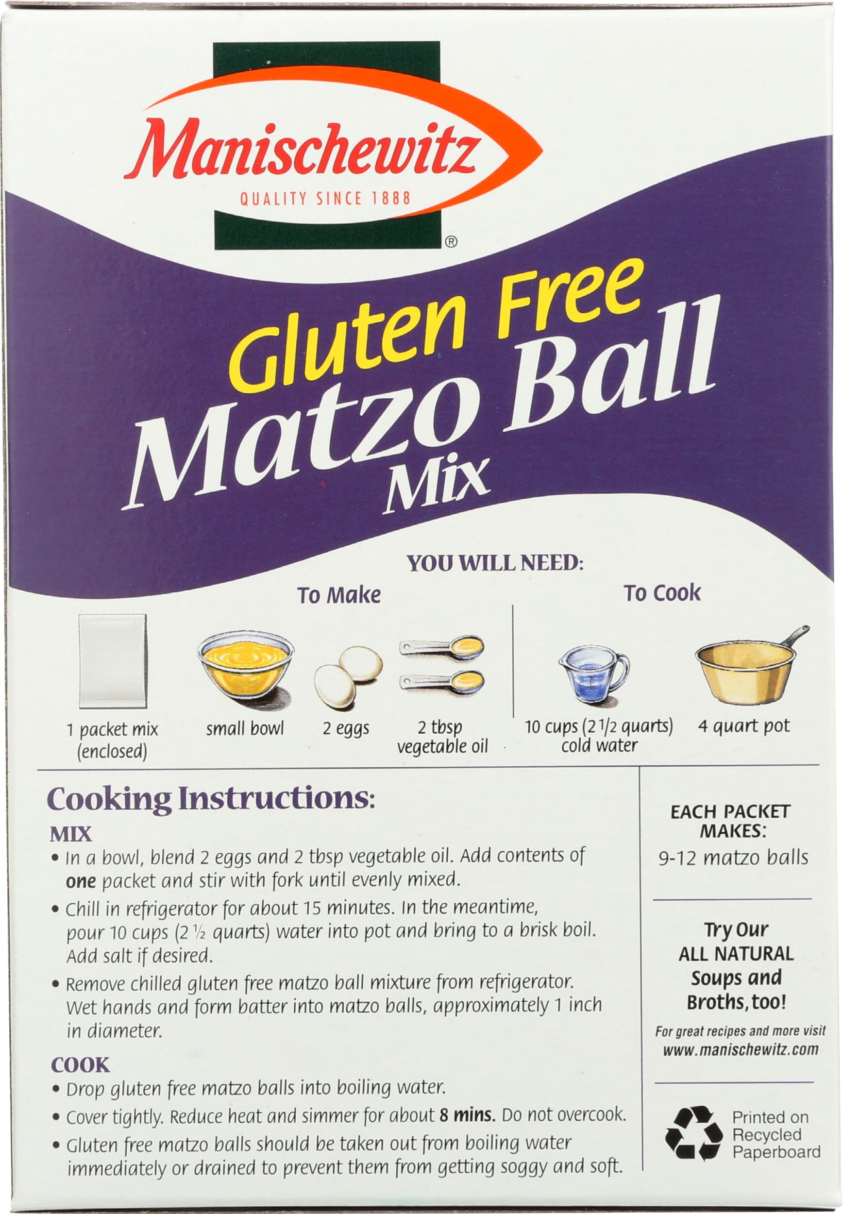 Manischewitz Matzo Ball Mix, 5 Ounce