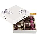 Premium Chocolate Gift Box for Mom - Kosher Dairy Free Candy Gifts for Mother’s Day - 16-Piece Assorted Chocolates in Elegant Packaging