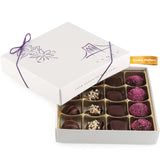 Premium Chocolate Gift Box for Mom - Kosher Dairy Free Candy Gifts for Mother’s Day - 16-Piece Assorted Chocolates in Elegant Packaging