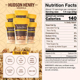 Hudson Henry OG Granola for Yogurt, Snacking & Cereal | Gluten Free Granola with Pumpkin Seeds | Vegan, Non-GMO & Small Batch Baked with Pure Maple