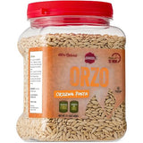 Baron’s Orzo Pasta Original | 1 Pack of 21.16oz Kosher Jars | Natural Israeli Rice-Shaped Orzo for Soups, Casseroles & Salads | Cooks in 10 Minutes