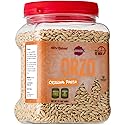 Baron’s Orzo Pasta Original | 1 Pack of 21.16oz Kosher Jars | Natural Israeli Rice-Shaped Orzo for Soups, Casseroles & Salads | Cooks in 10 Minutes