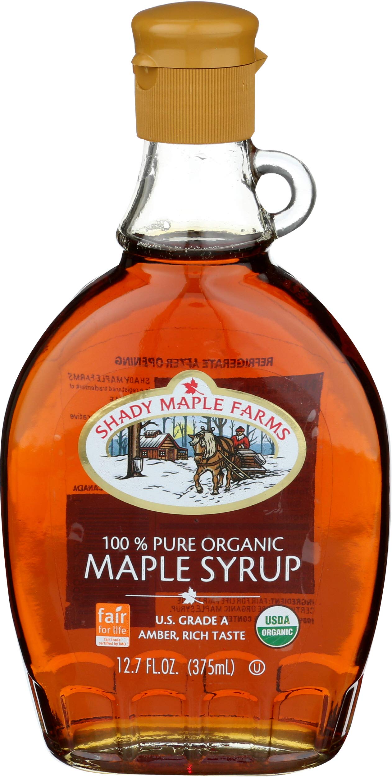 Shady Maple Farm Syrup Ambr Rich Taste Org