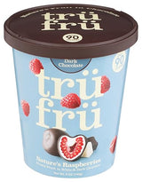 Tru Fru, Nature's Raspberries Frozen In White And Dark Chocolate, 5 Ounce