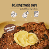 Cravings by Chrissy Teigen Banana Bread Mix - Just Add Eggs, Oil, Water - Banana Cake or Banana Muffin Mix (Pack of 3)