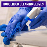Dre Health Synthetic Nitrile Disposable Gloves Large -100 Pack -Latex Free Medical Gloves