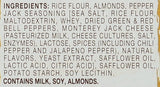 Blue Diamond Almonds Nut Thins Cracker Crisps, Pepper Jack Cheese, 4.25 Ounce