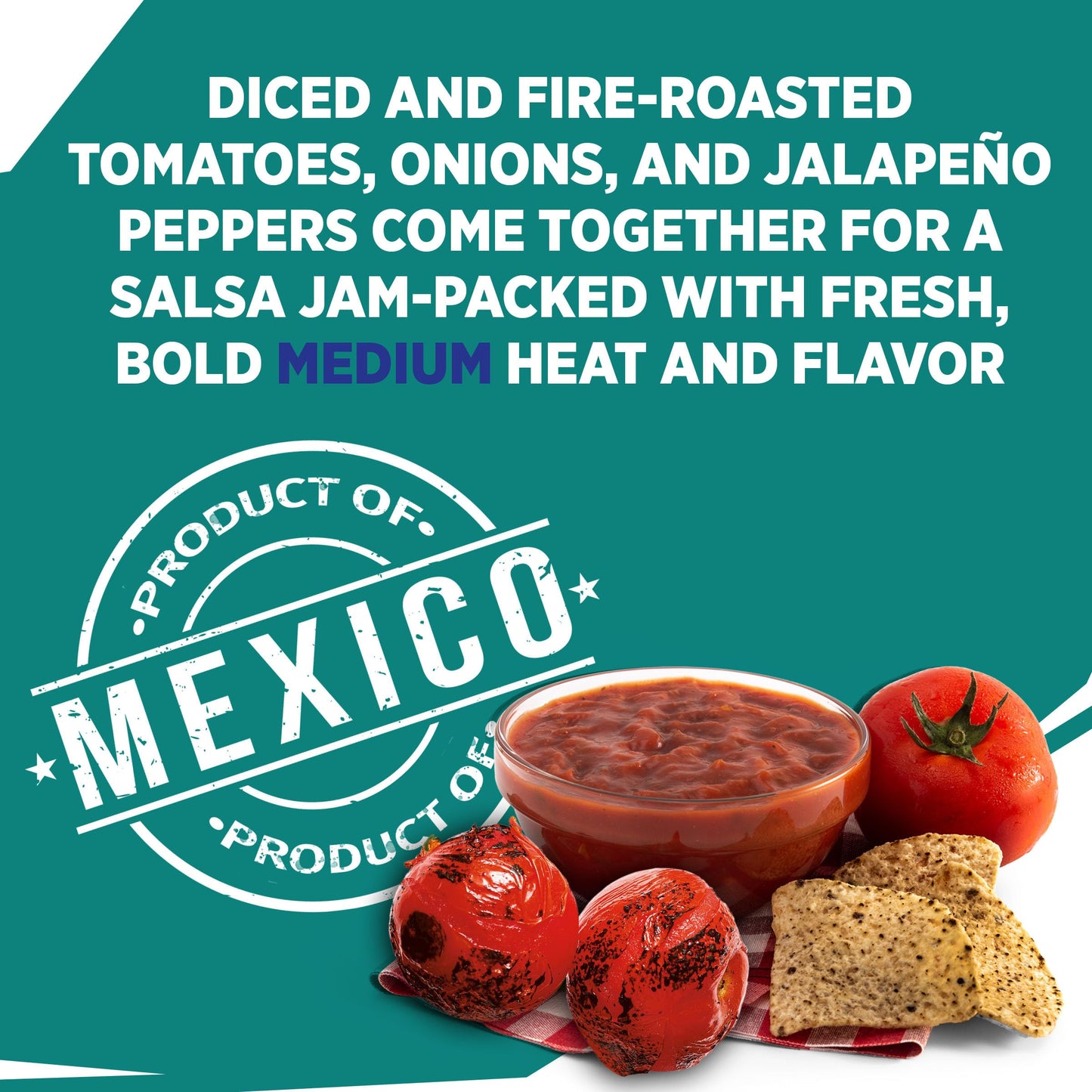 Frontera, Salsa Double Roasted Tomato Medium, 16 Ounce