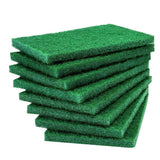 24 PCS Scouring Pad-Reusable Household Green Dish Scrubber, Premium Multipurpose Heavy Duty Scrub Pads with Anti Grease for Dishes, Kitchen Scrubbers