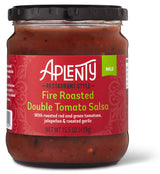 Aplenty Fire Roasted Double Tomato Salsa - Mild, 15.5 Oz