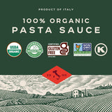 Bionaturae Organic Tomato Basil Pasta Sauce, Pizza, 24 Oz Jar (2 Pack)