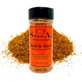 SwissAm Seasonings Broil & Sauté All Purpose Seasoning - Chef-Created Signature Herb & Spice Blend | 12 Herbs & Spices | No MSG | Non-GMO | Vegan |