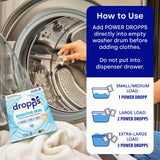 Dropps Sensitive Skin Laundry Detergent Pods, Unscented (36 Ct) - Hypoallergenic & Dermatologist Tested | Free & Clear | Laundry Pods for Sensitive