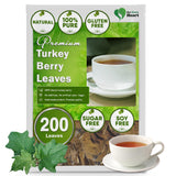 Turkey Berry Leaves - 100% Pure, Dried, Organic Leaves for Cooking, Herbal Use, and Natural Recipes