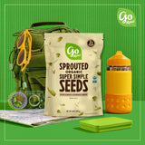 Go Raw , Sprouted Pumpkin and Sunflower Seed Mix| Keto | Vegan | Gluten Free Snacks | Organic | Superfood (Packaging May Vary), 14 oz(Single)