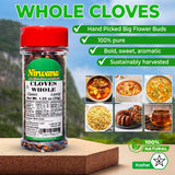 Nirwana Asian Indian spice CLOVES Whole 1.25 oz | Laung | Clavo | Premium Quality for Cooking, Baking, Tea, Beverages, Pomander Balls, Hand Selected