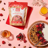 ToYou Snacks Gluten Free Granola, Fruit and Granola Cereal | Cherry Berry Blast - 12 Ounce (Pack of 1) | Plant Based, Vegan, Healthy Snacks for Adults